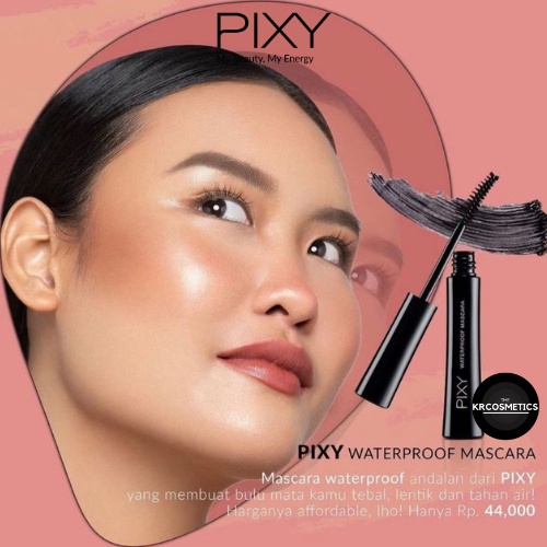 PIXY mascara Waterproof Black pixy waterproof mascara 7 ml