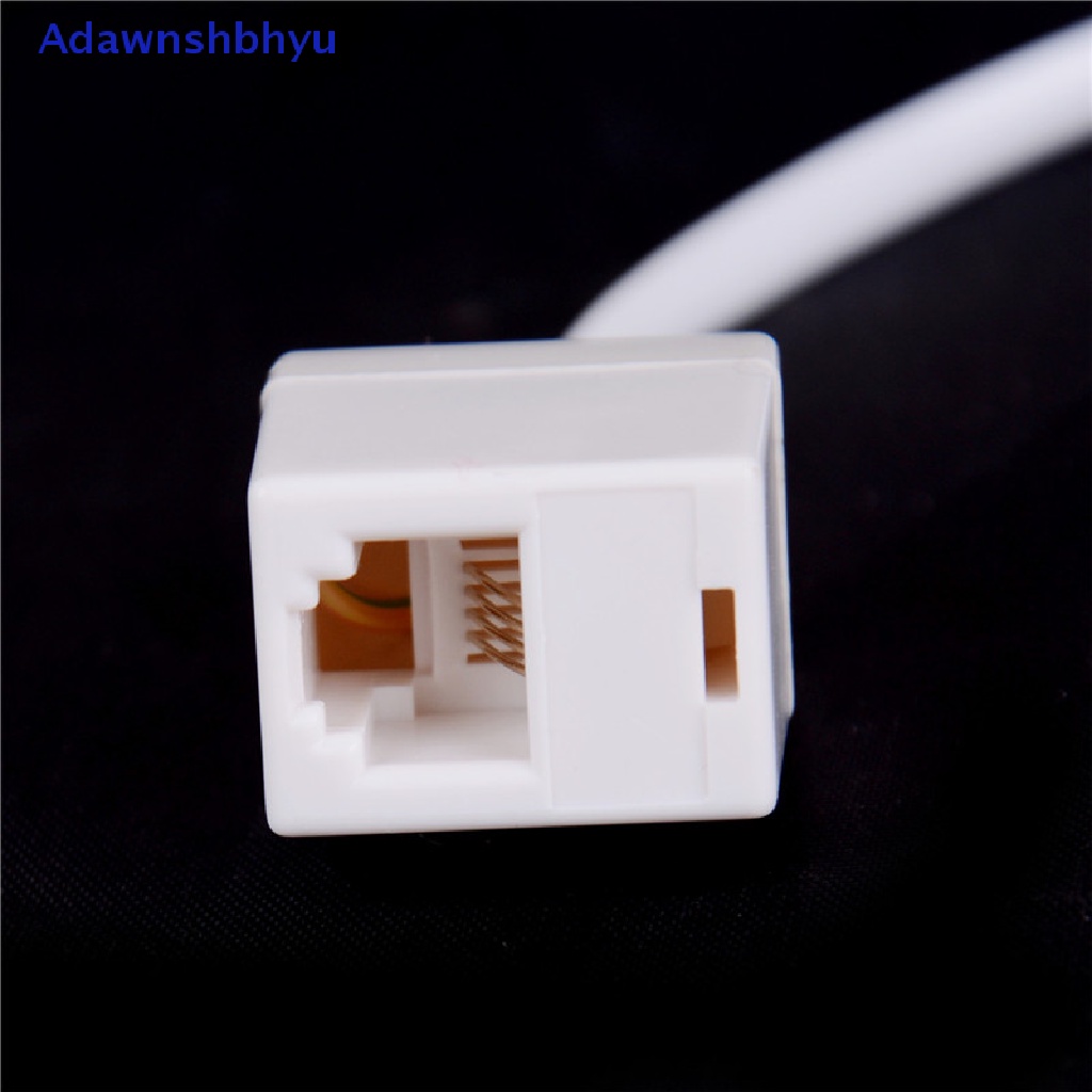 Adhyu RJ11 6P4C Female To Eterna RJ45 8P8C Male F/M Adapter Converter Kabel Telepon ID