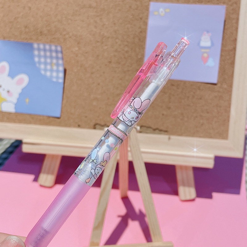 6pcs /set Kawaii Stationery Gel Pen Perlengkapan Sekolah Pena Hal Lucu Pulpen Untuk Sekolah Anime Stationery Pens Kit