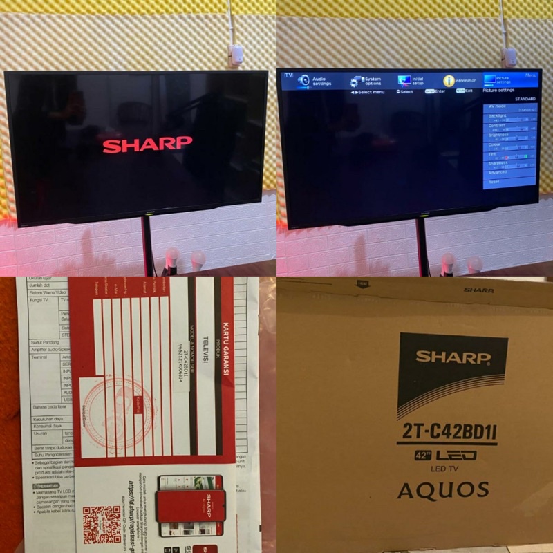 TV led 42in Sharp