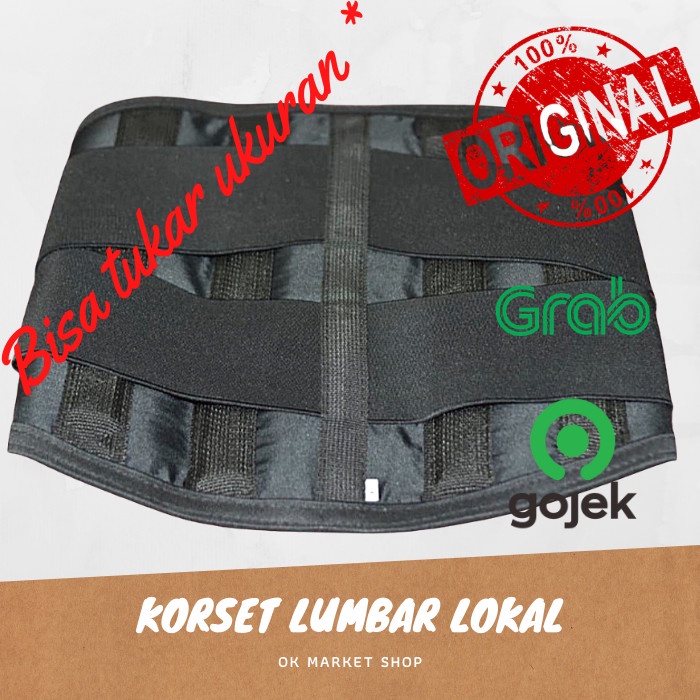 Korset Lumbar - Korset Lumbal - Sacro Lumbar - Lumbar Korset Murah