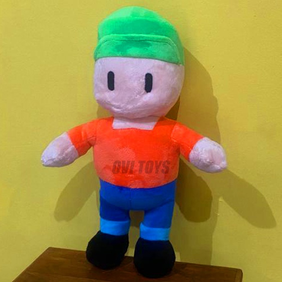 Boneka Stumble Guys Bahan Yelvo Tinggi 40cm Berlabel SNI