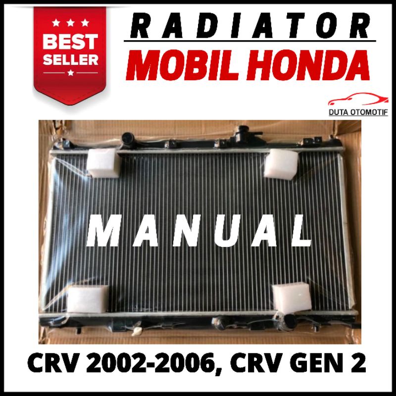 Radiator CRV 2002 2003 2004 2005 2006, Crv Gen 2 MANUAL