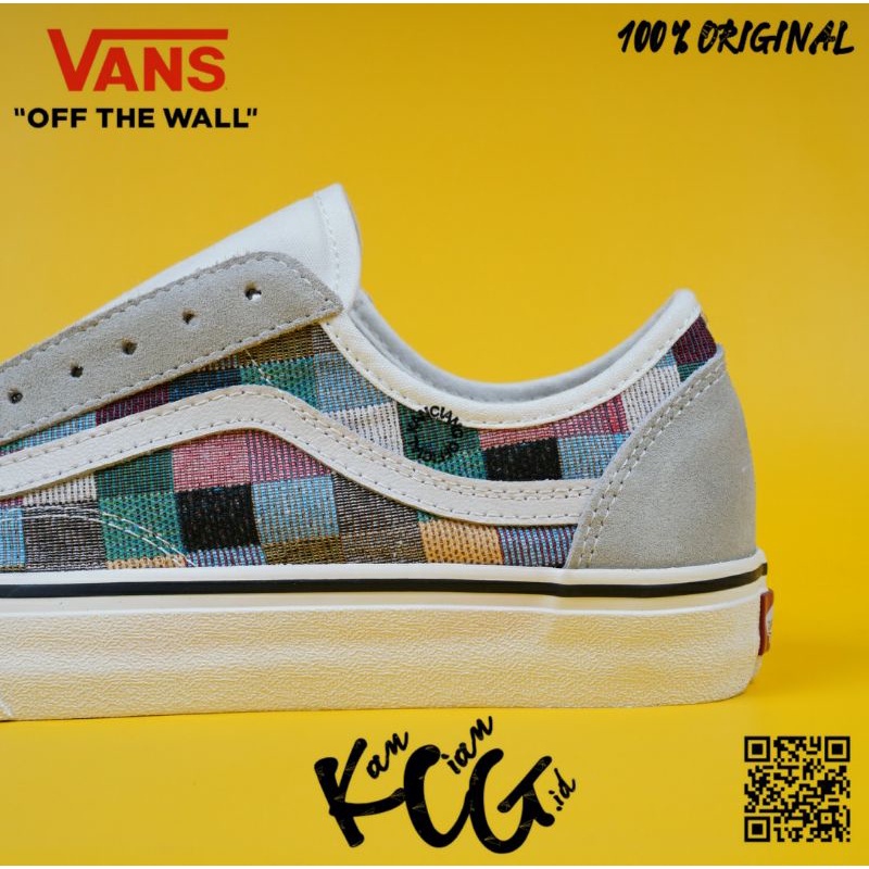 Vans Old Skool Style 36 Decon Sf Woven Multicolor Original 100% Bnib