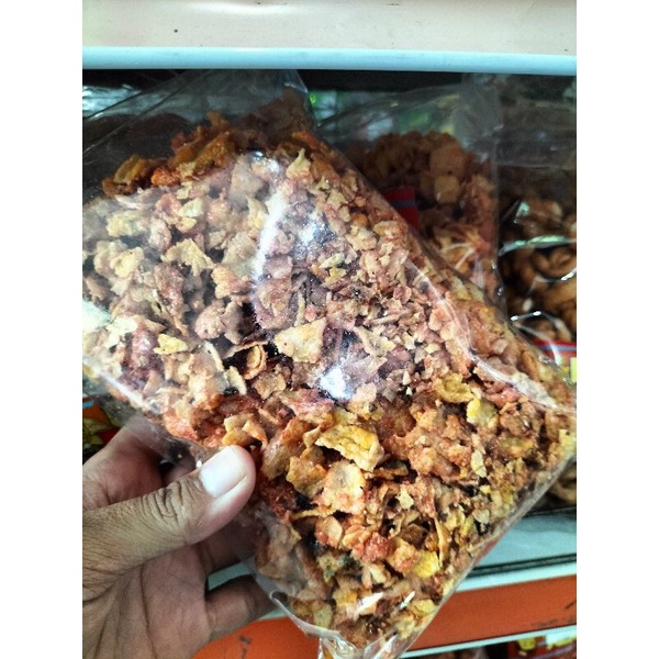 

jagung gepeng pedas manis