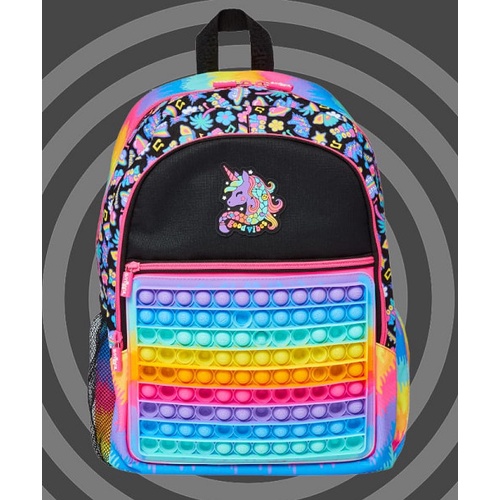 Sale: Smiggle Tas Backpack Pop It Rainbow Unicorn Original