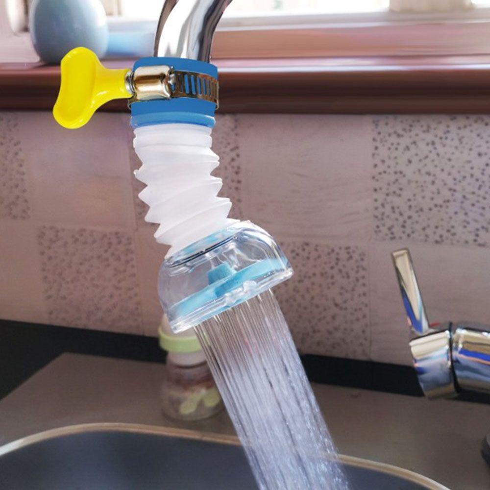 【 ELEGANT 】 Faucet Extenders Booster Adjustable Filter Gadget Splash Head Extension Dapur