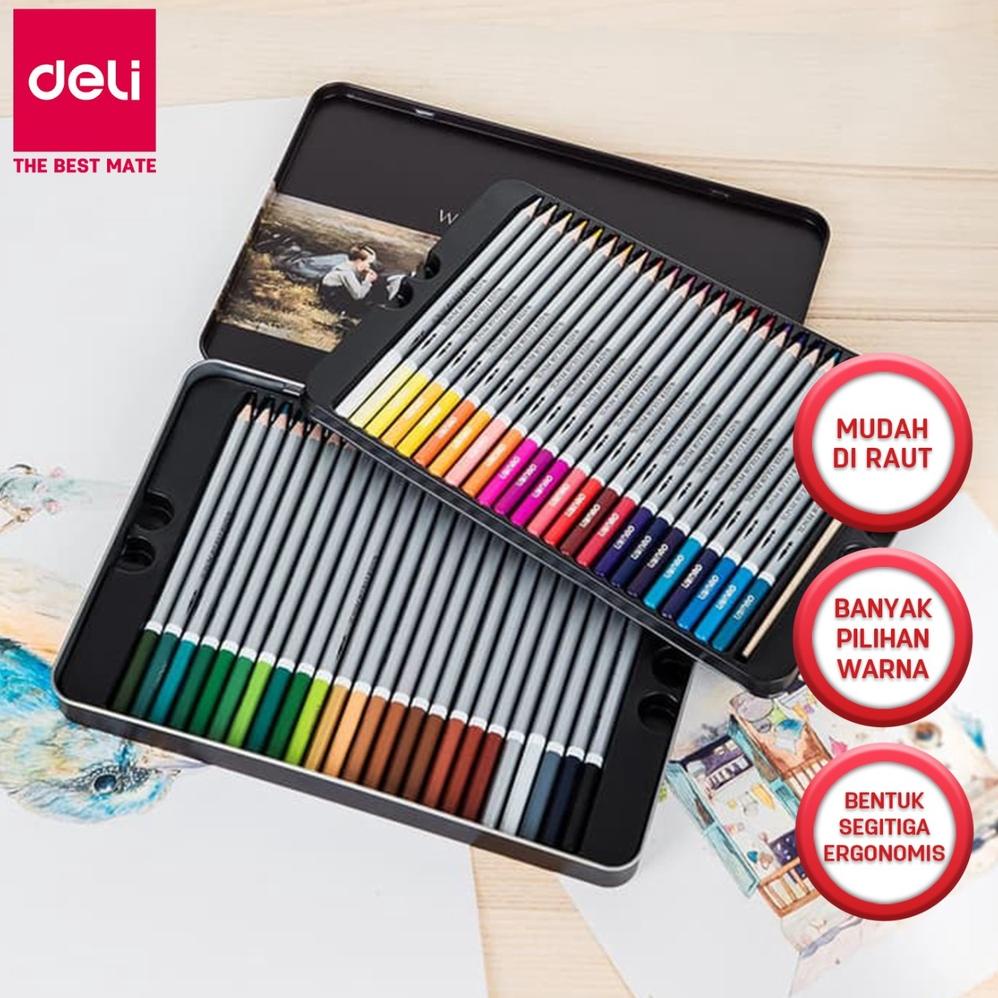 

DELI PENSIL WARNA 48 WARNA PCS TIDAK BERACUN, DAPAT DICUCI DAN TEKNOLOGI HYBRID 6523 TERLARISS...,,,,,