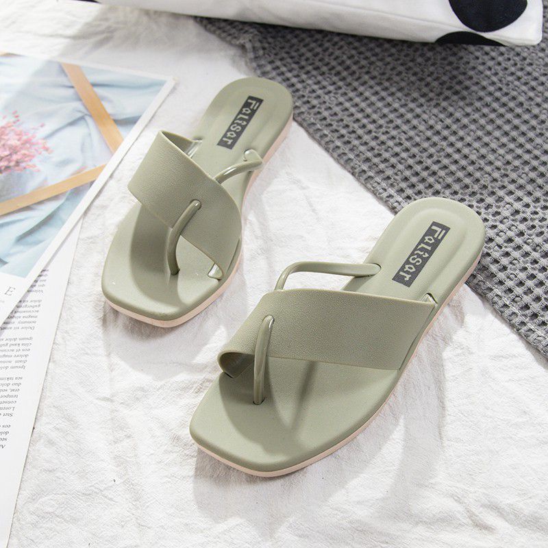 Sandal Teplek Wanita Selop Flat G9 Santai Sendal Slop Cewek Kekinian