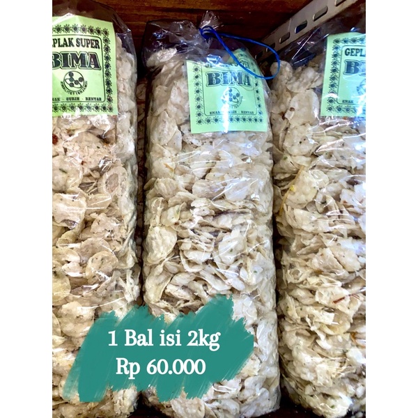 

Krupuk Geplak Gurih 2kg