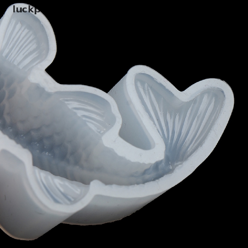 /Fashion Hot// Fashion// 3D Beruntung Ikan Koi Silikon Cetakan DIY Resin Casg Art Membuat Perhiasan Craft Epoxy.