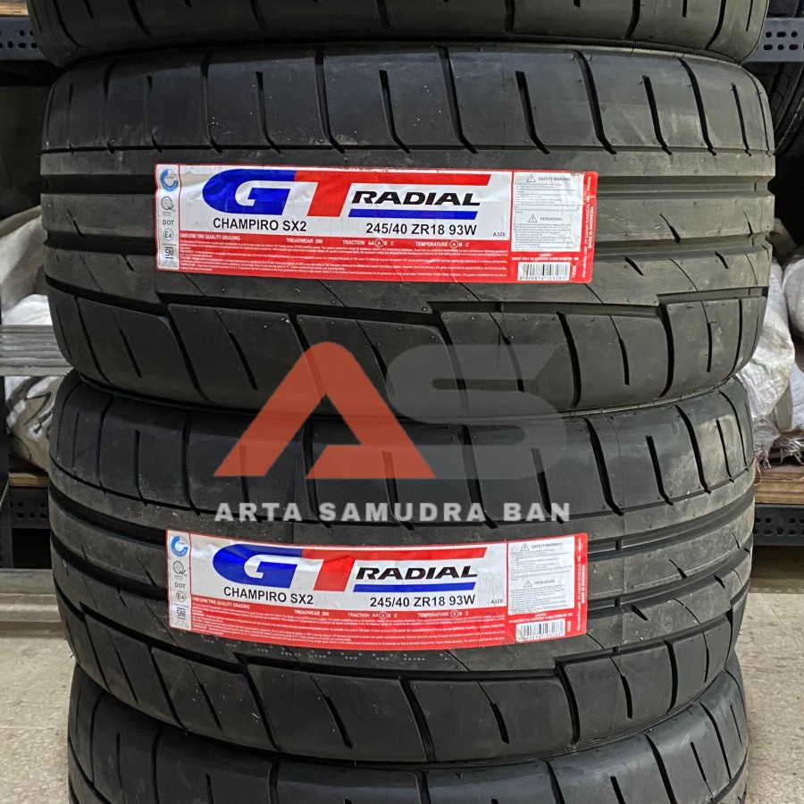 Ban GT Radial Gajah Tunggal Champiro SX2 245 / 40 R 18 R18