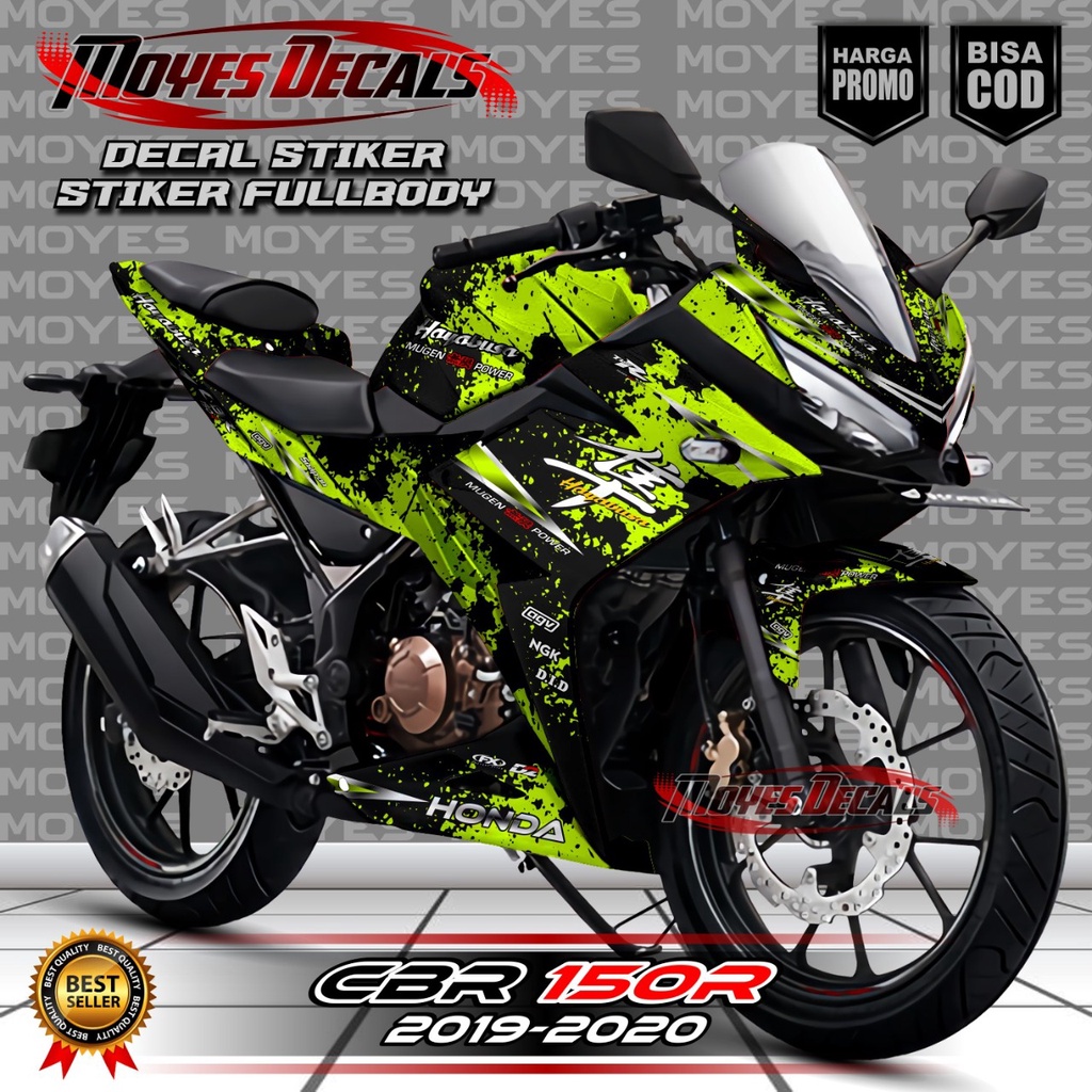 DECAL ALL NEW CBR 150R FACELIFT 2016 / Decal All New CBR 150R 2017 / Stiker Semi Full Variasi All Ne