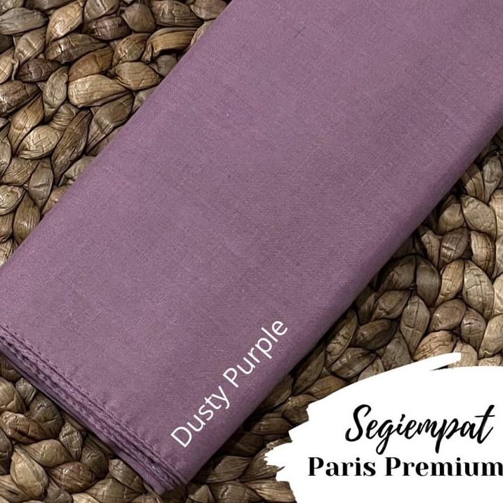 Segera Dapatkan kerudung jilbab segi empat bahan PARIS VOAL PREMIUM anti letoy bisa untuk sekolah wa