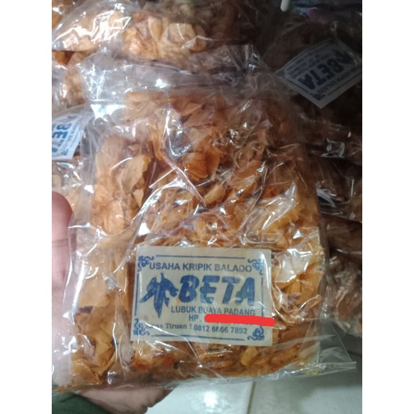 

Keripik Balado Beta isi 10