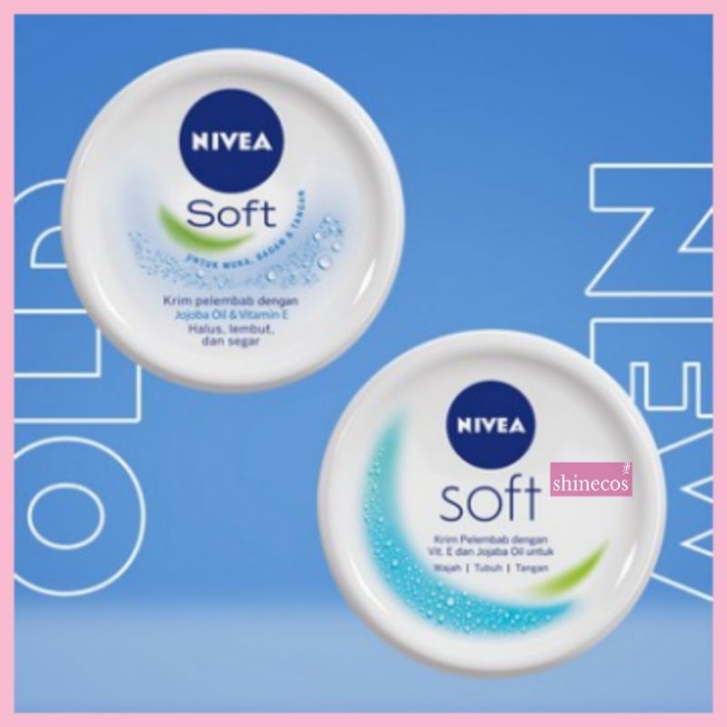 NIVEA Soft Creme Original/Moisturizer Pelembab Wajah |