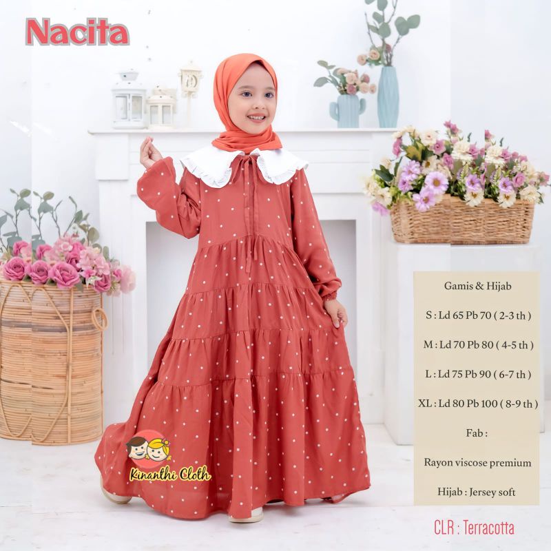 NACITA GAMIS SET PASMINA