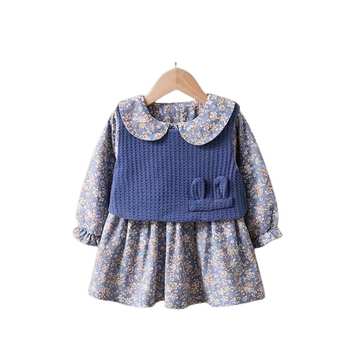 Diskon Kalila Gea Dress Kids Baju Anak Perempuan / Bahan Katun