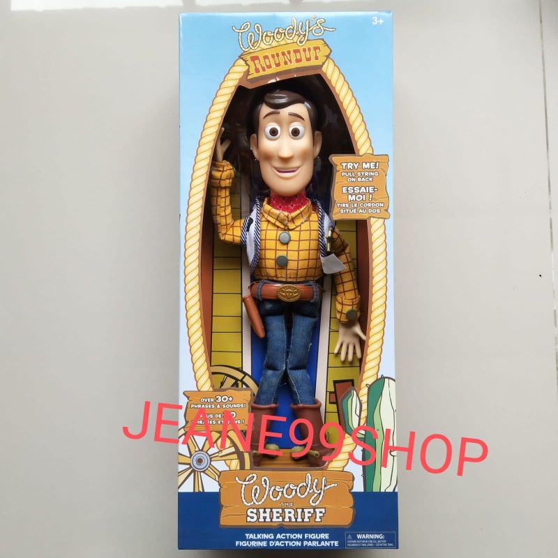 woody talking Toy Story Original Disney Store New Misb