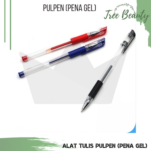 Pena Gel 0.5 mm / Alat Tulis / Perlengkapan Sekolah / Pulpen