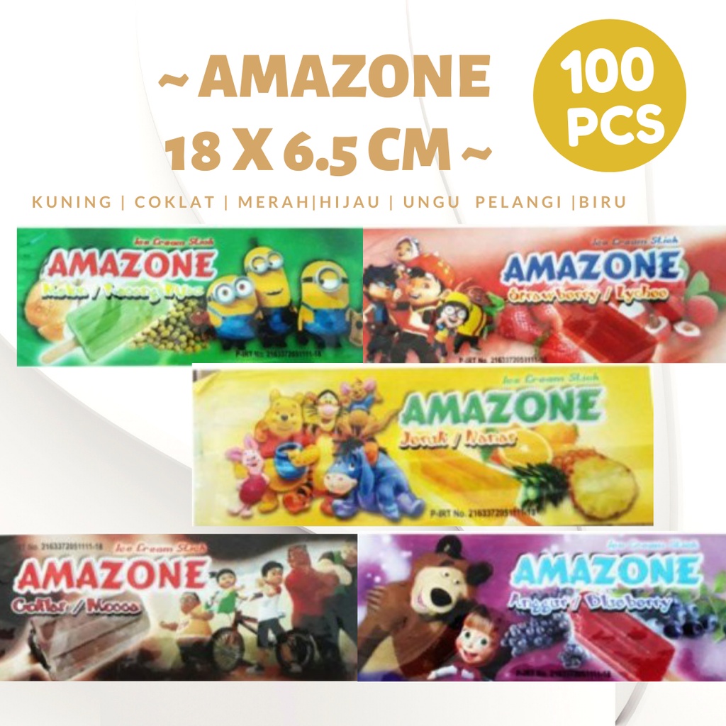 

GELATO Bungkus Kemasan Plastik Es Krim Stik Loli - bungk kemasan es - jual plastik kemasan - plastik