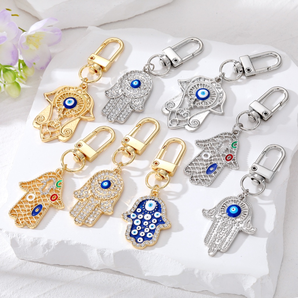 Gantungan Kunci Fashion Setan Mata Kunci Liontin Keychain