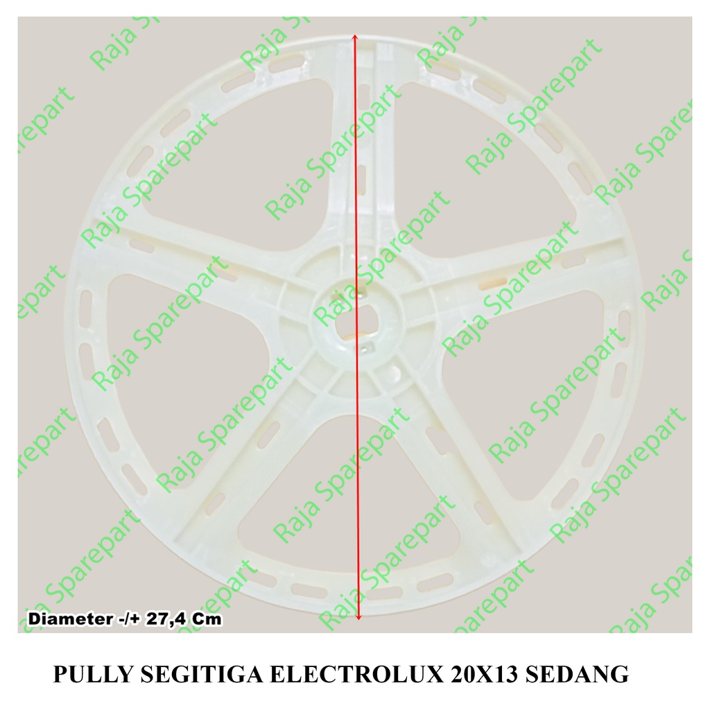 PULLY SEGITIGA ELECTROLUX 20X13 SEDANG