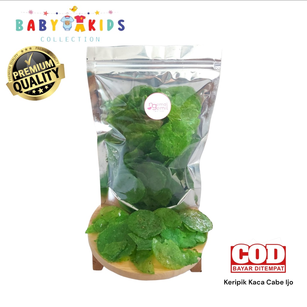 

Keripik Kaca Cabe Ijo Kripik Kaca Cabe Ijo Extra Pedas Homemade Kualitas Premium