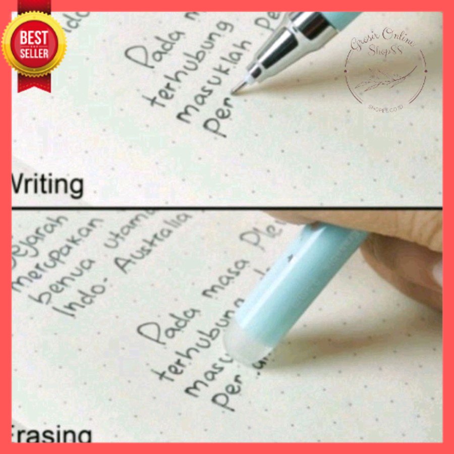 GOS - H210 - Pulpen Gel - Ballpoint Erasable Pen - Pulpen Gel Bisa Di hapus - Pulpen Gel Karakter Per-Pcs