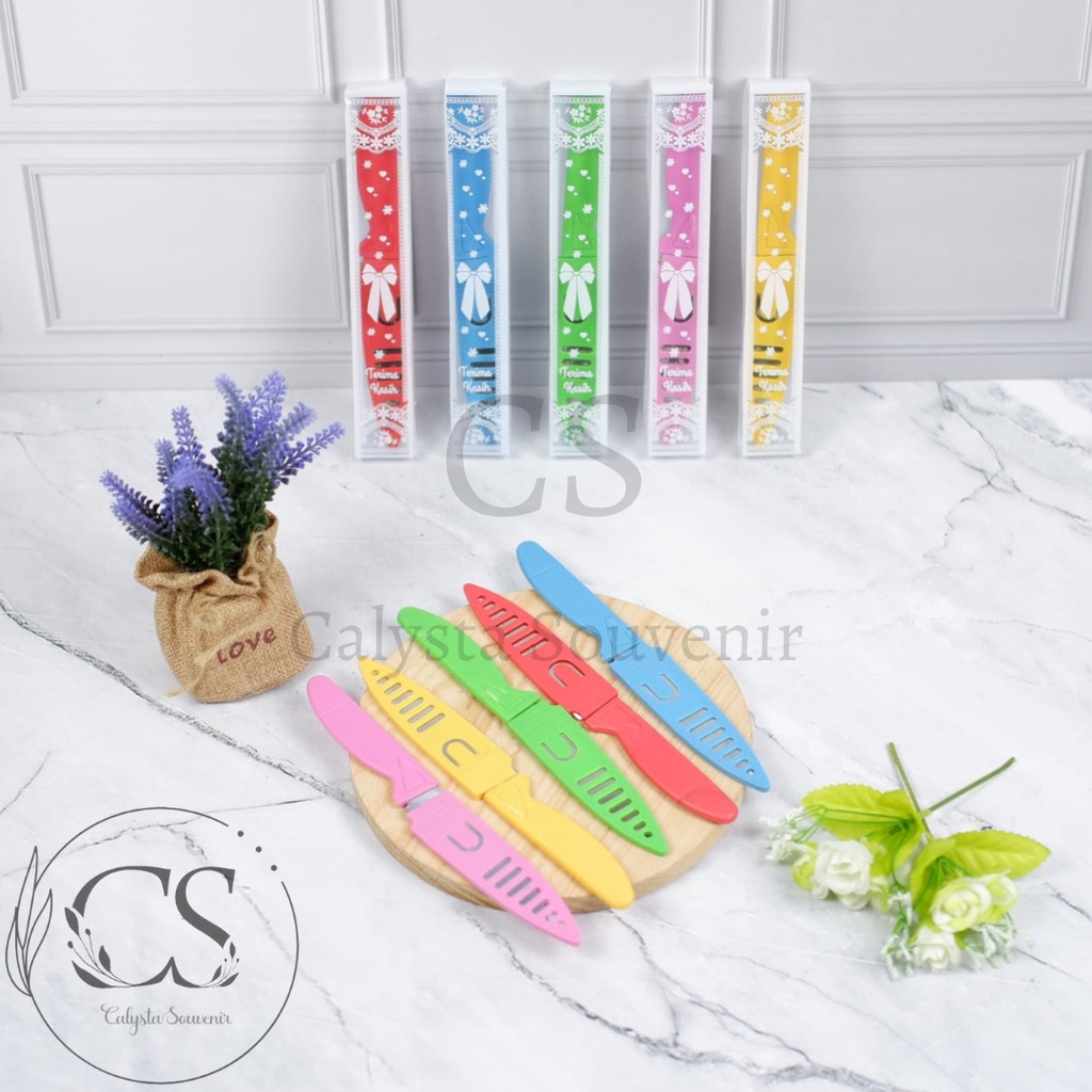 Souvenir Pisau Mika Motif/ SOUVENIR PERNIKAHAN