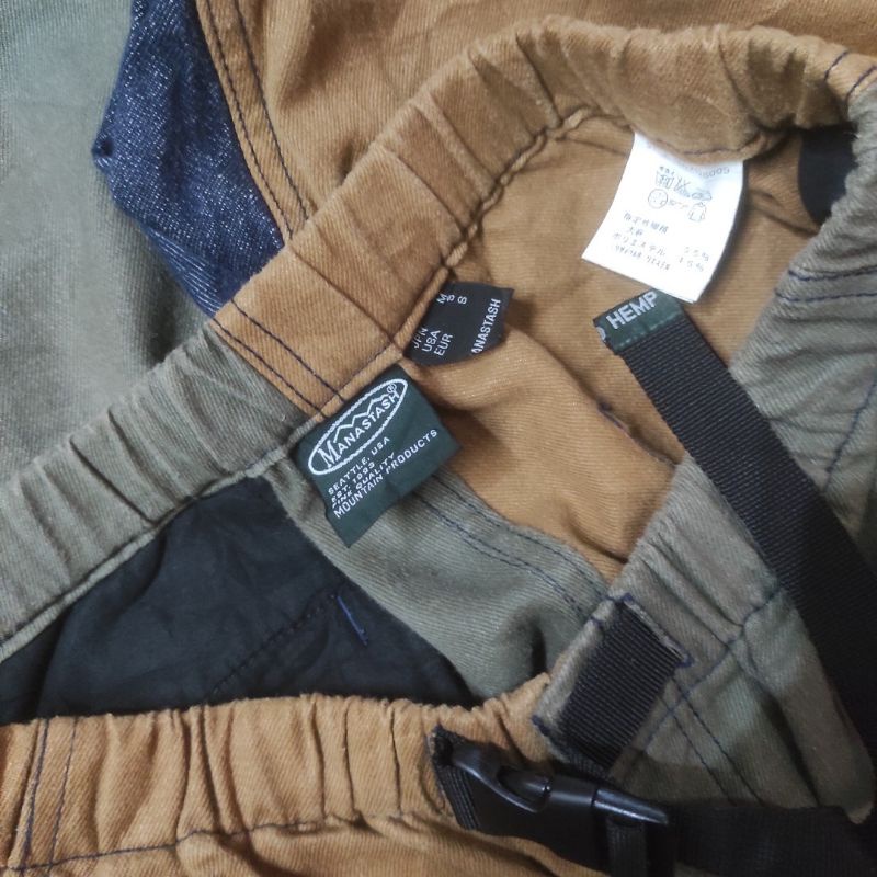 CELANA CHINO CHINOS ANKLEPANTS CARGO SIRWAL JOGGER PANTS REGULER SLIM FIT MANASTASH COLOR BLOCK CELL