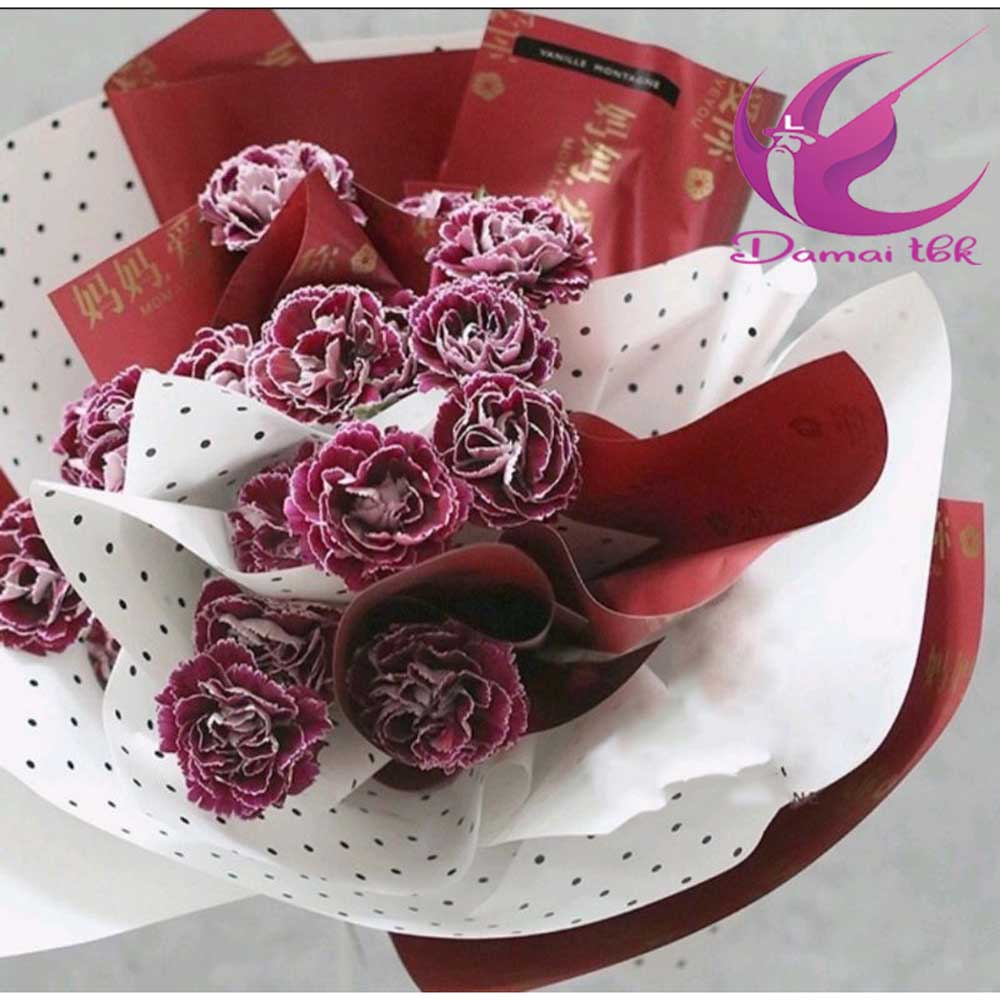 

[20 LEMBAR] Flower Wrapping Paper Warna Kertas Buket Bunga Cellophane