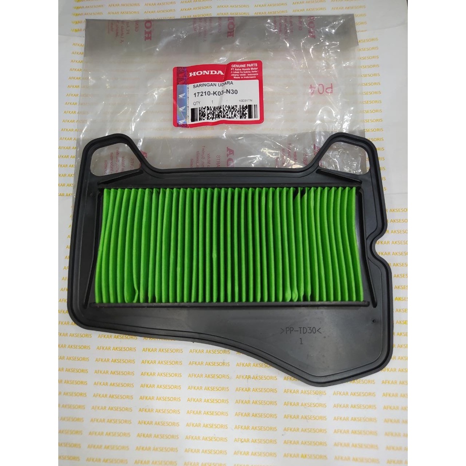 FILTER UDARA SARINGAN UDARA BLADE FI REVO FI SUPRA X 125 FI (K03)