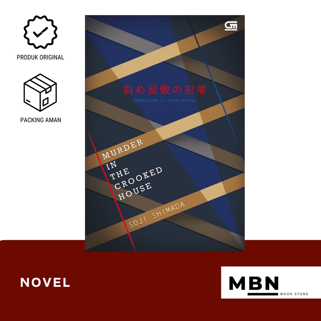 Novel PEMBUNUHAN DI RUMAH MIRING (MURDER IN THE CROOKED HOUSE) ori