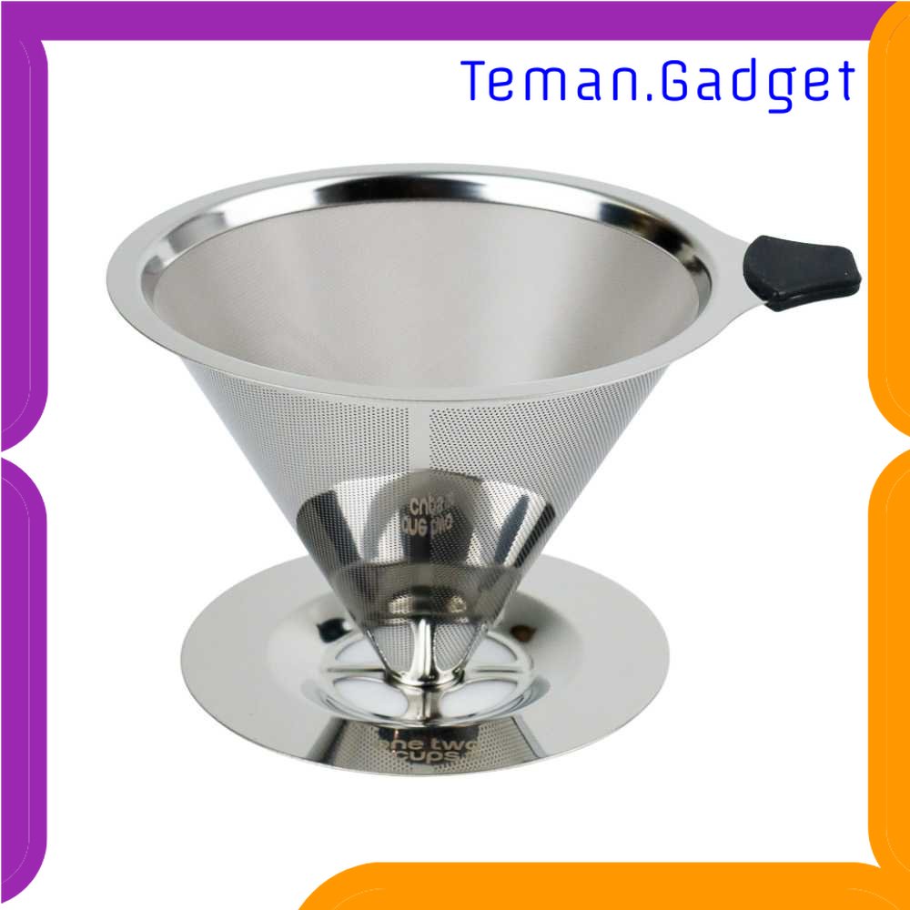 TG - DPR One Two Cups Filter Penyaring Kopi Double Layer Coffee Filter - V60