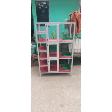 Kandang Kucing 3 kamar
