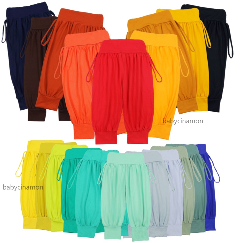 Aladin Polos Uk Bayi-12 Tahun / Celana Harian Anak Perempuan Cewek Panjang Baby Pants Bawahan Murah babycinnamon