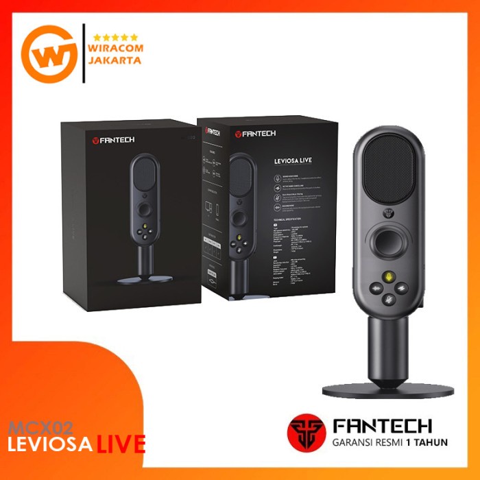 Fantech LEVIOSA LIVE MCX02 Dynamic Microphone USB for PC/Mobile/Laptop