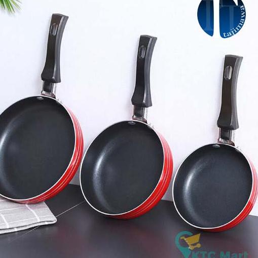 Murah Hari ini KTCmart - TAJIMAWA Frypan MINI TERLARIS / Teflon Goreng / Teflon Masak/ Anti Lengket