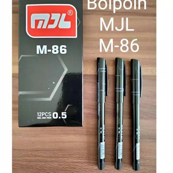 

㊣ ( Harga 1 lusin) Bolpoin MJL M-86; Bolpoin gel office,bolpoin tinta cair ₽