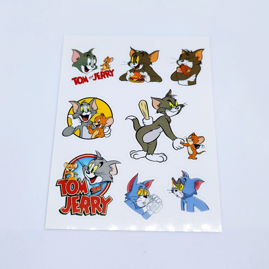 

Sticker Pack Tom and Jerry Cartoon Kucing dan Tikus Lucu