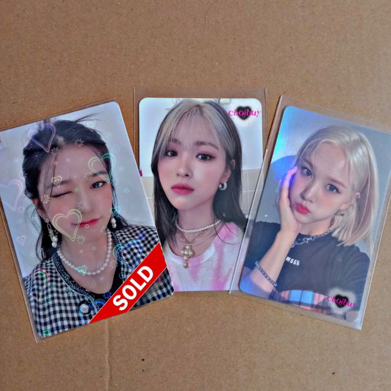 ryujin cil crazy in love selca j stayc wv weverse holo pc photocard