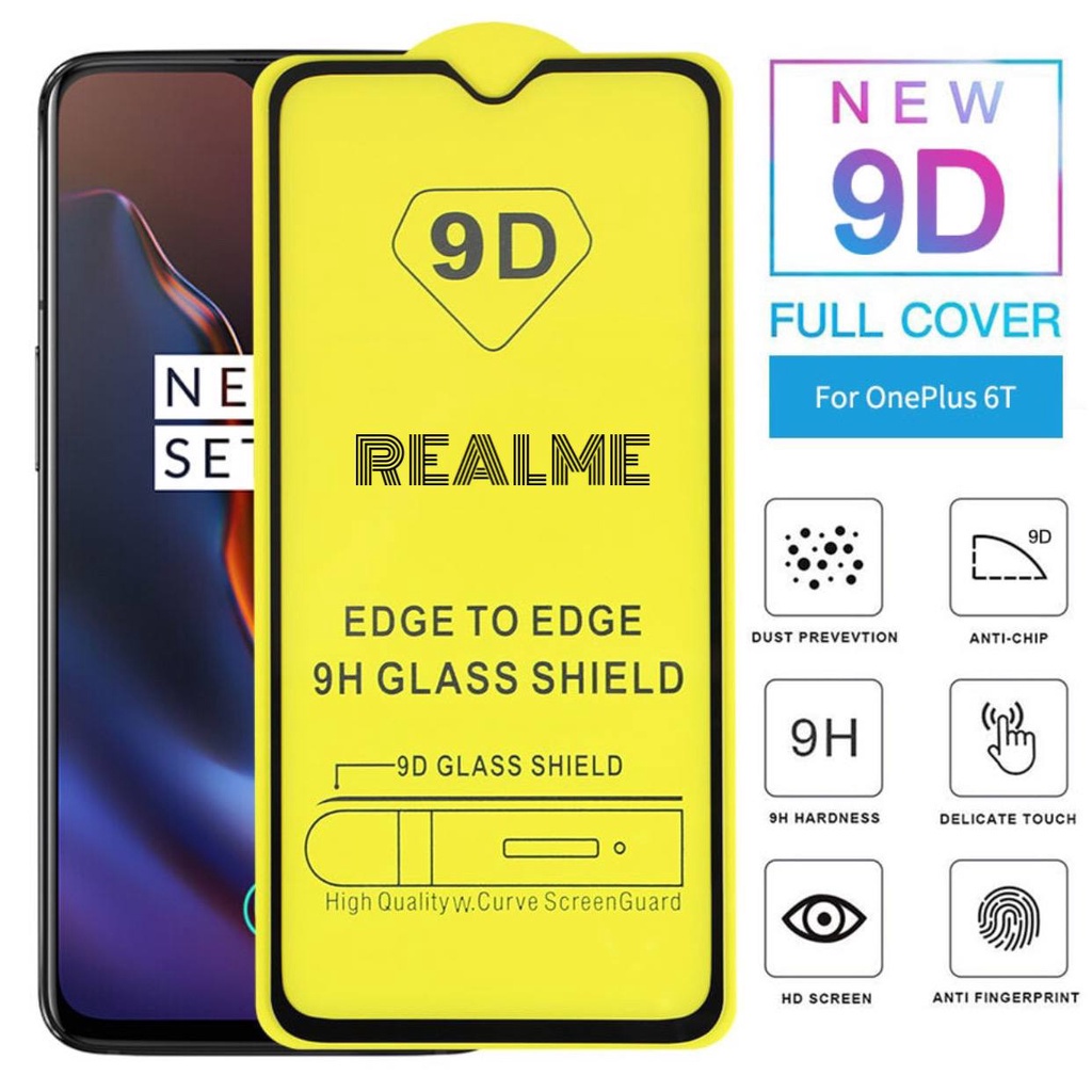 TEMPERED GLASS KACA BENING ANTI GORES 5D/9D/11D FULLCOVER TYPE REALME 2 2 Pro 3 3 Pro 5/5i/C3 5 Pro 6 6 Pro 7 Stok sedikit 7i Stok sedikit 7 Pro Stok sedikit 8 8 Pro 9 9 Pro 10 X7 X7 Pro