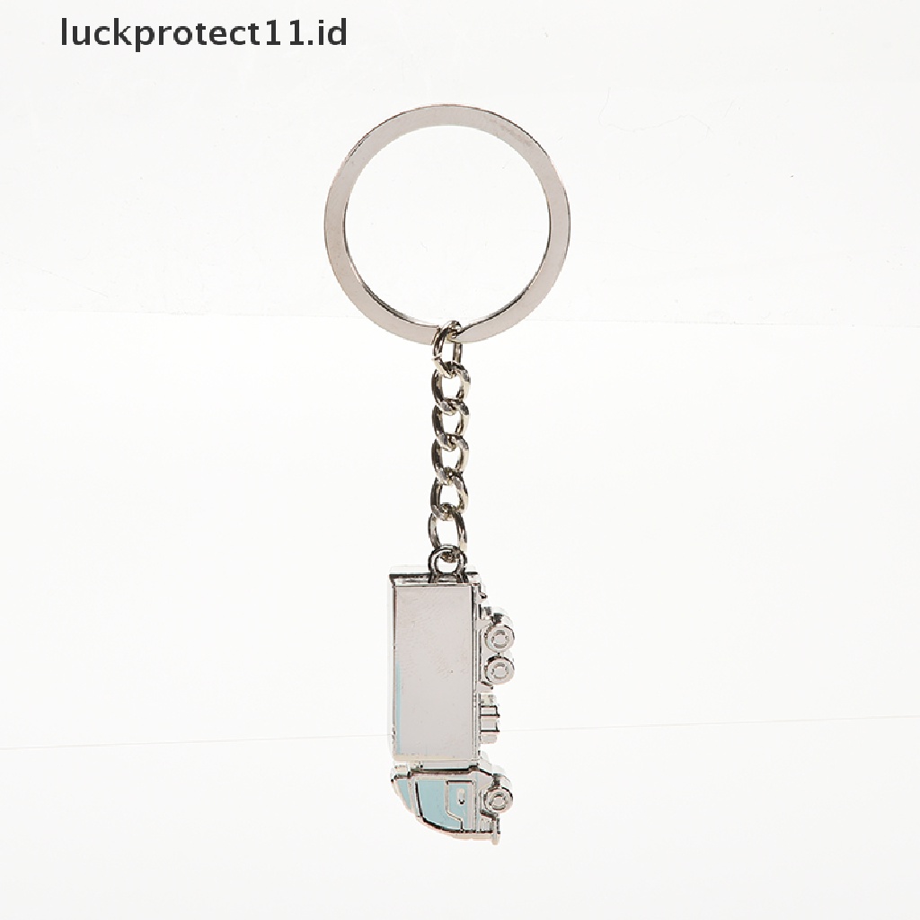 /Fashion Hot// Fashion// Truk Baru Keyring Simulasi Mini Logam Kunci Cincin Gantungan Kunci 3D Lucu Kreatif Hadiah.