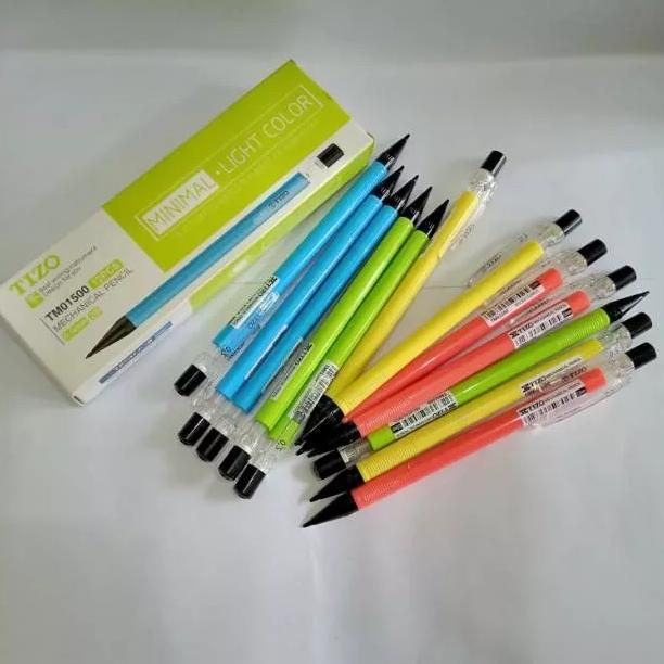 

➜ SELUSIN ( 12 PCS ) Pensil Mekanik Kecil Tizo TM01500 0.5 mm Pensil Isi Ulang Tizo 0.5mm ㅾ
