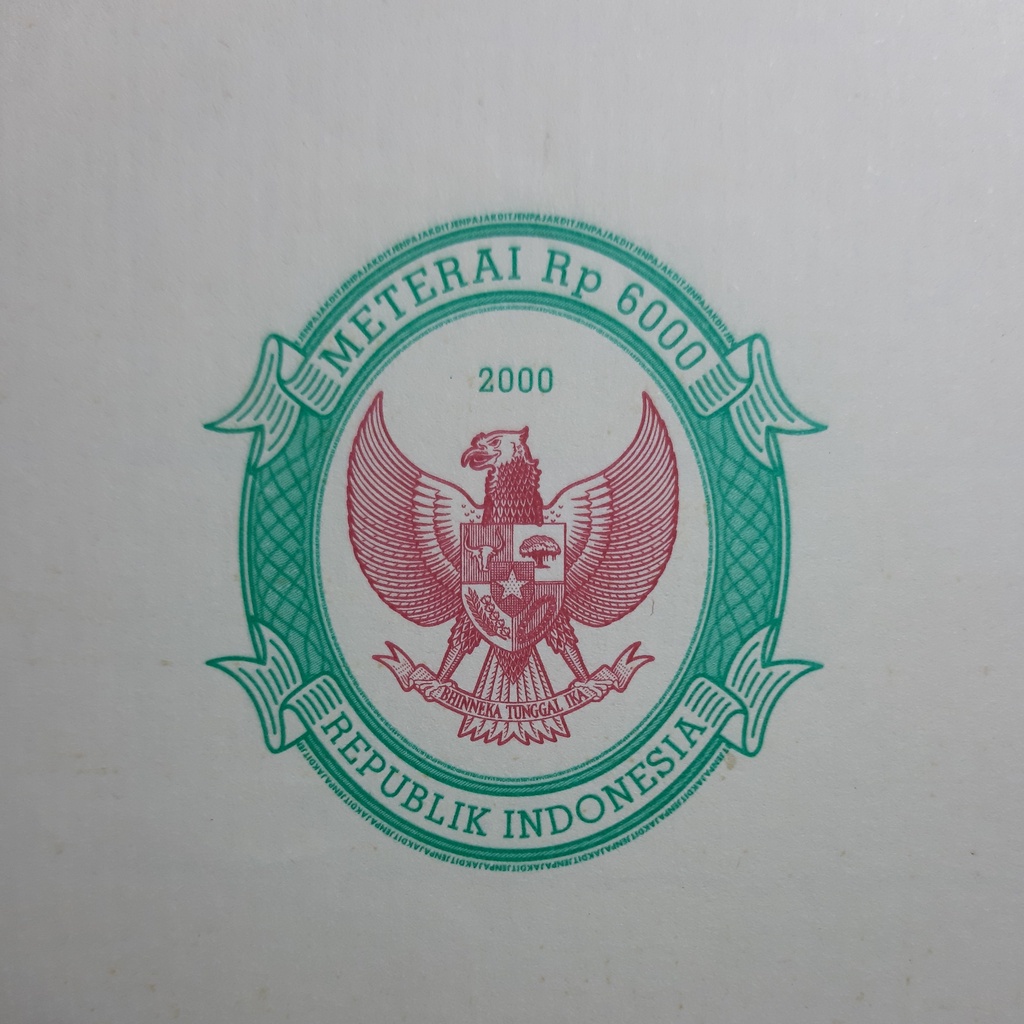 

KERTAS SEGEL TAHUN 2000, 2001 DOUBLE VOLIO KERTAS BERMATERAI TAHUN 2000, 2001 DOUBLE VOLIO