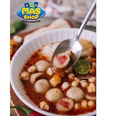 

Baso aci Ayam suir boci tulang rangu seblak mercon pedas kataji aciw gudangsnack sehot sajodo basreng shanty mercon gehel