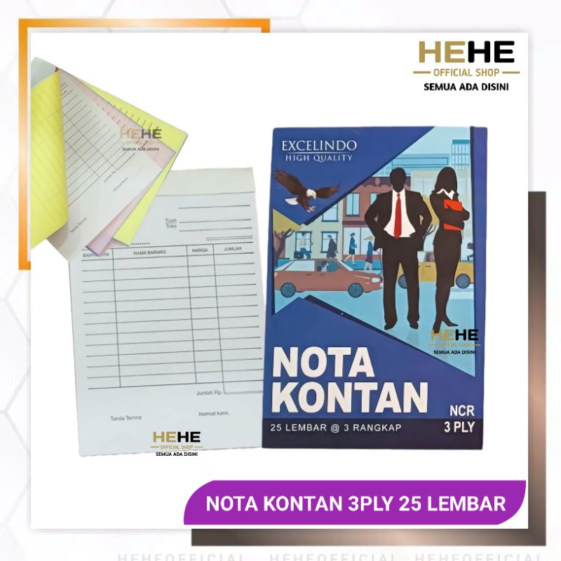 

Nota Kontan 2Ply 3Ply Nota 2 Rangkap Nota 3 Rangkap Nota Bon 2 PLY 3 PLY Buku Nota Toko Tembus Nota NCR 25 lembar Nota Kecil Berkualitas HEHE OFFICIAL PEKANBARU grosir Murah Riau oficial