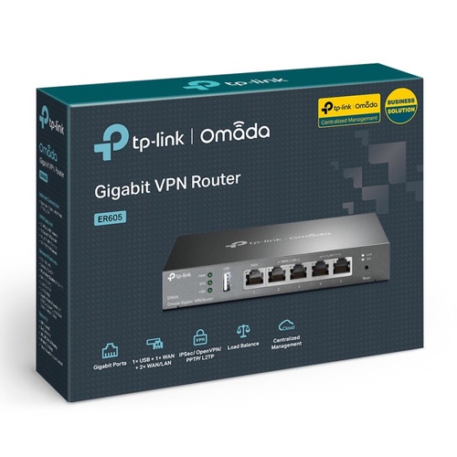 TPLink TL-ER605 OMADA GIGABIT VPN ROUTER TP-Link TL ER605 S