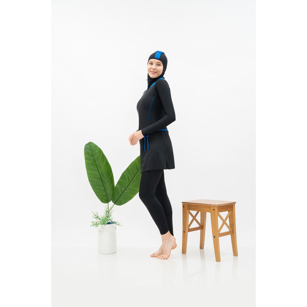 RB BAJU RENANG MUSLIM WANITA DEWASA POLOS SYAR'I